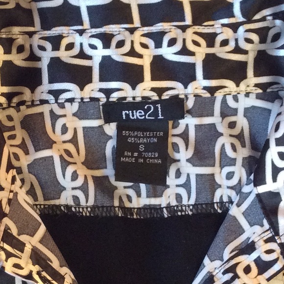 collared blouse with built in stretchy vest - Picture 4 of 4